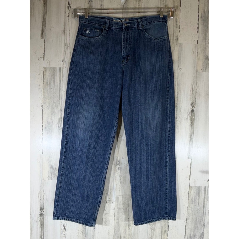 Brooklyn Xpress Jeans 38 (fits 36x32) Baggy Wide Leg Y2K Skate Streetwear Cotton